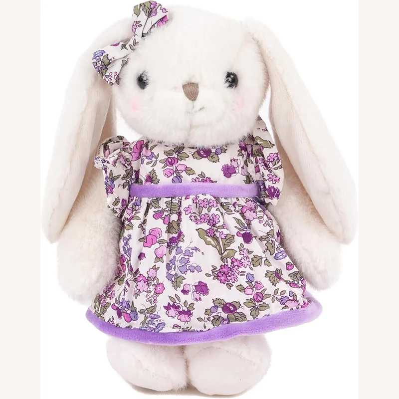 Bukowski Dalia lapine robe fleurie 22 cm