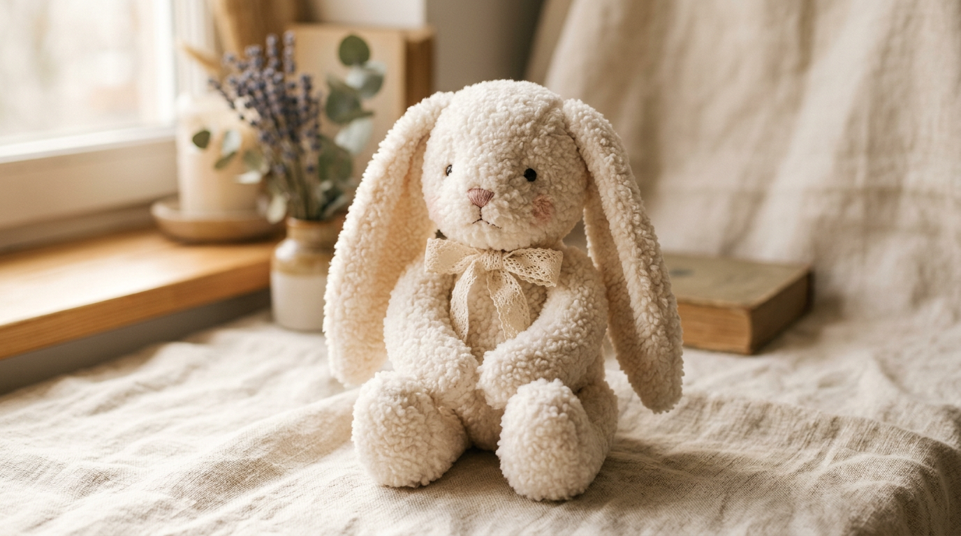 Lapin en peluche Bukowski Kanini