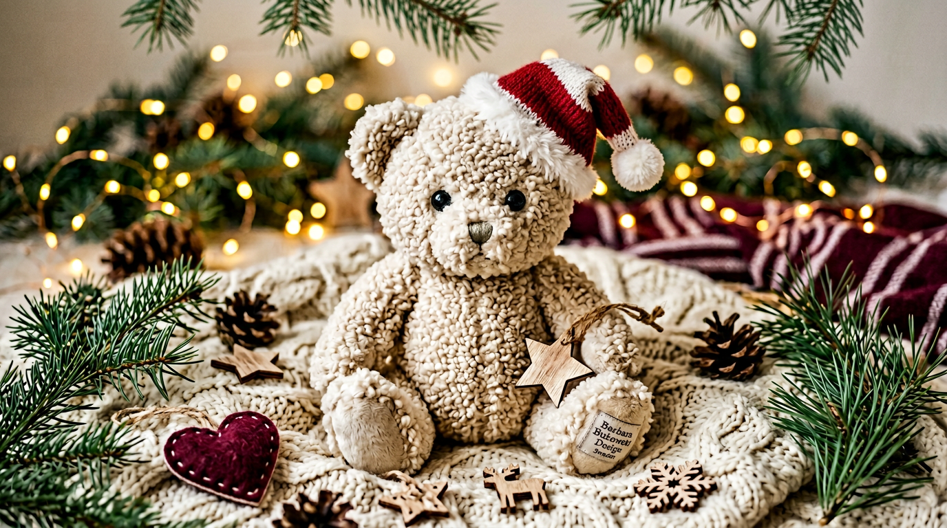 Peluche Bukowski édition de Noël
