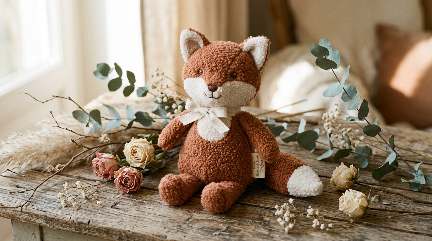 Renard Truffaut en peluche
